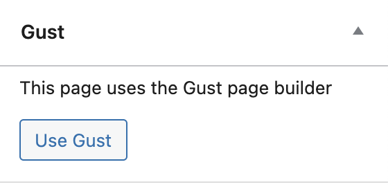 Gust tab on post edit page